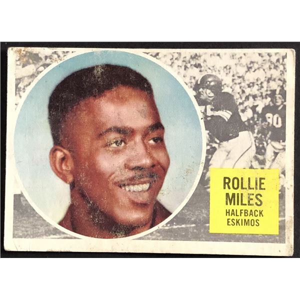 1960 TOPPS ROLLIE MILES (HOF)