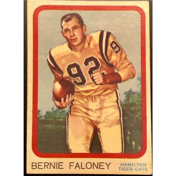 1963 TOPPS BERNIE FALONEY (HOF)