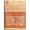 Image 2 : 1963 TOPPS BERNIE FALONEY (HOF)