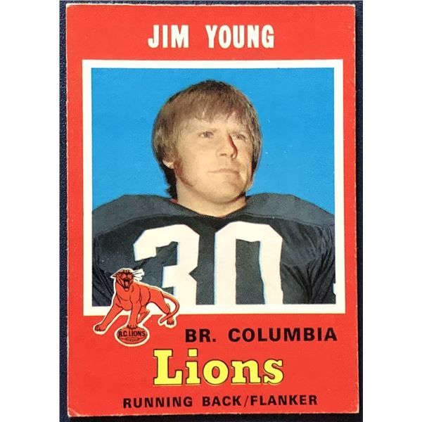 1971 O-PEE-CHEE JIM YOUNG (HOF)