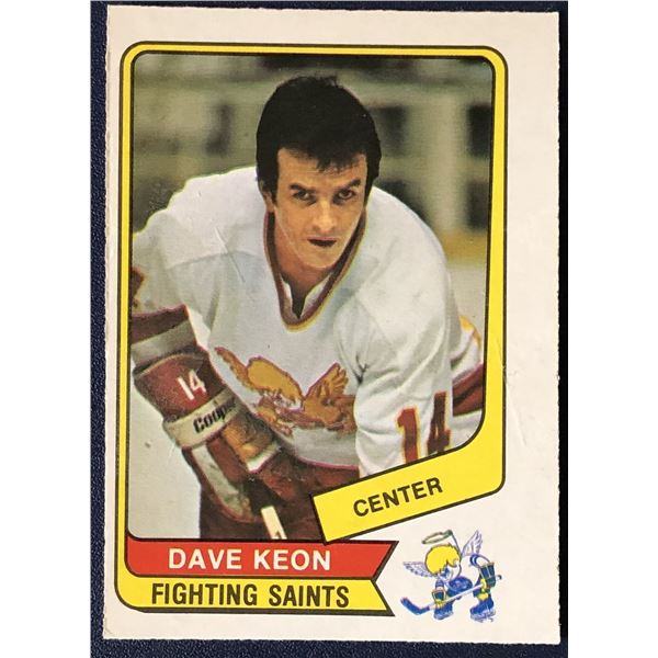 1976-77 O-PEE-CHEE WHA DAVE KEON (HOF)