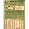 Image 2 : 1967 TOPPS SAM BOWENS