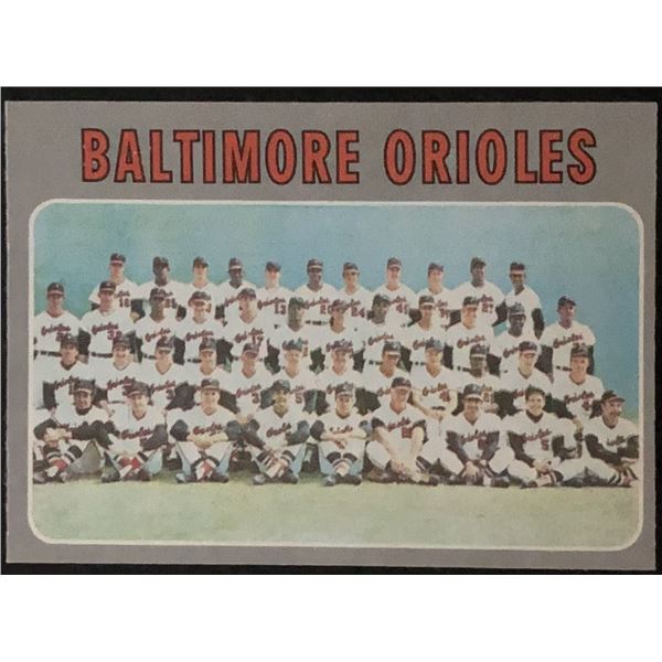 1970 O-PEE-CHEE BALTIMORE ORIOLES
