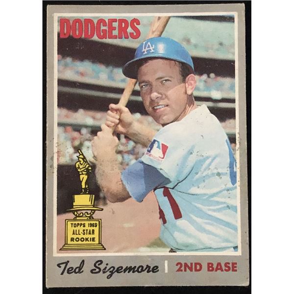 1970 O-PEE-CHEE TED SIZEMORE ROOKIE CARD