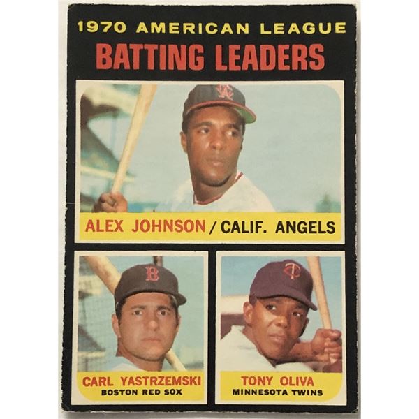 1971 O-PEE-CHEE CARL YASTRZEMSKI (HOF)