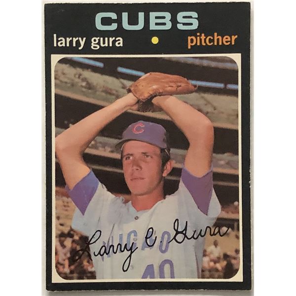 1971 O-PEE-CHEE LARRY GURA ROOKIE CARD