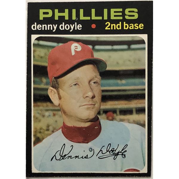 1971 TOPPS DENNY DOYLE ROOKIE CARD
