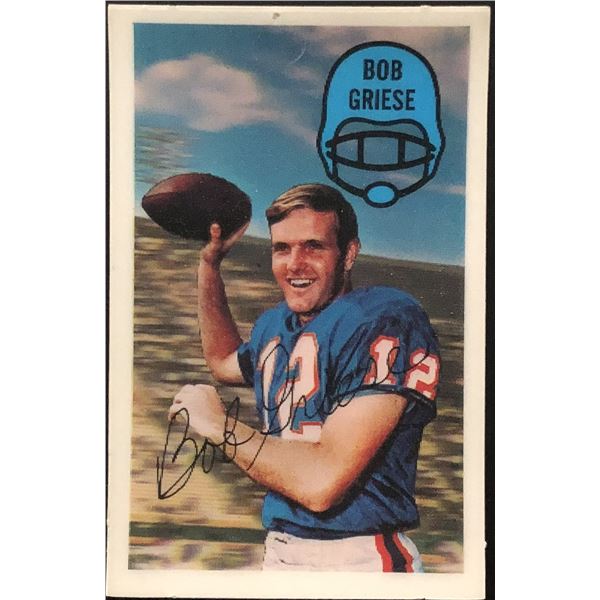 1970 KELLOGGS BOB GRIESE (HOF)