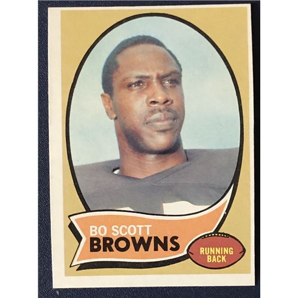 1970 TOPPS BO SCOTT (HOF) ROOKIE CARD