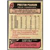 Image 2 : 1977 TOPPS PRESTON PEARSON