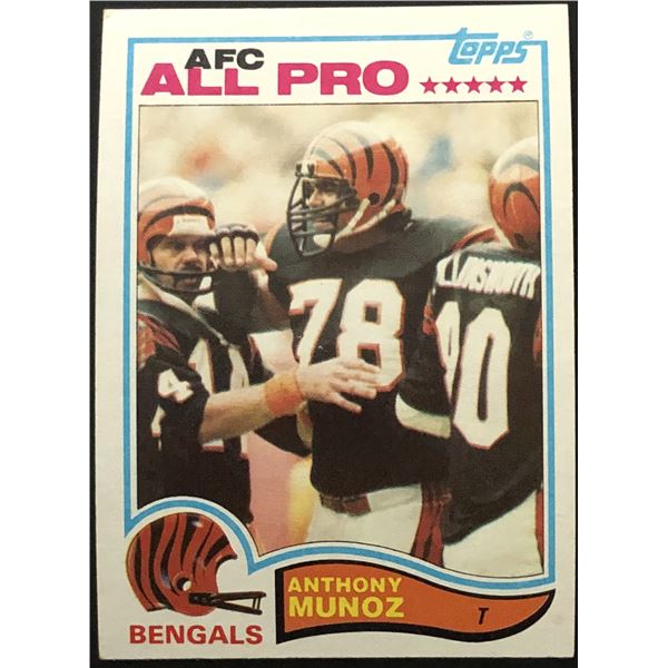 1982 TOPPS ANTHONY MUNOZ (HOF)