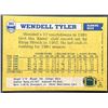 Image 2 : 1982 TOPPS WENDELL TYLER