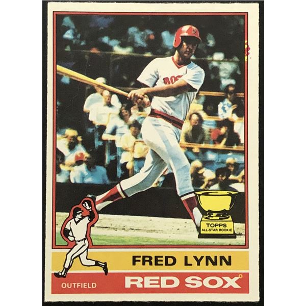 1976 O-PEE-CHEE FRED LYNN ROOKIE CARD