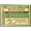 Image 2 : 1976 O-PEE-CHEE FRED LYNN ROOKIE CARD