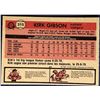 Image 2 : 1981 O-PEE-CHEE KIRK GIBSON ROOKIE CARD