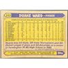 Image 2 : 1987 TOPPS DUANE WARD ROOKIE CARD