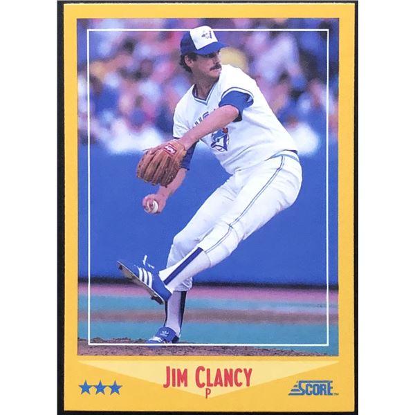 1988 SCORE JIM CLANCY