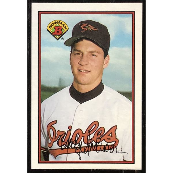 1989 BOWMAN BRADY ANDERSON ROOKIE CARD