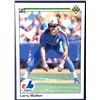 Image 1 : 1990 UPPER DECK LARRY WALKER (HOF ) ROOKIE CARD