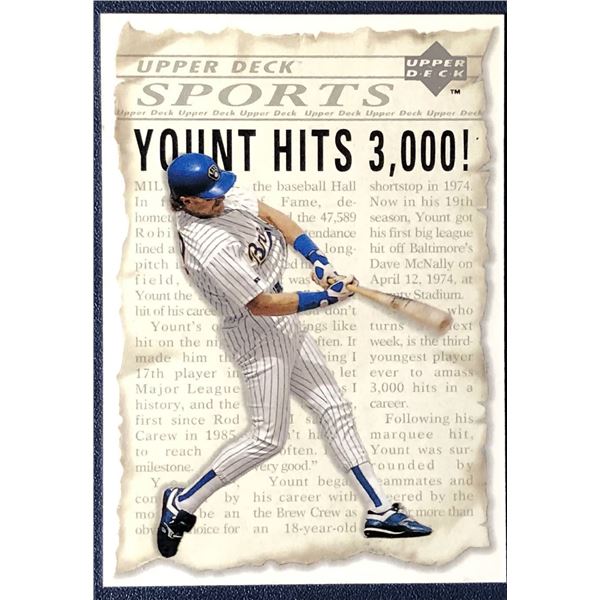 1992 UPPER DECK ROBIN YOUNT (HOF)