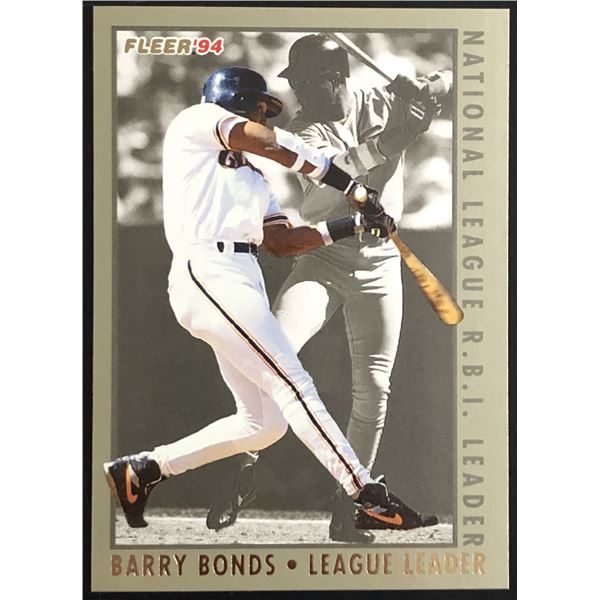 1994 FLEER BARRY BONDS