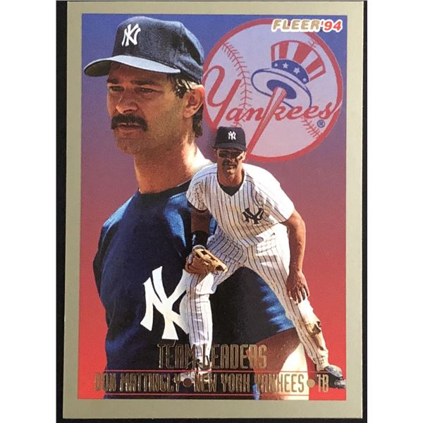 1994 FLEER DON MATTINGLY (HOF)