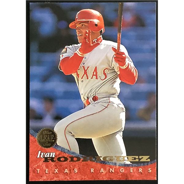 1994 LEAF PUDGE RODRIGUEZ (HOF)