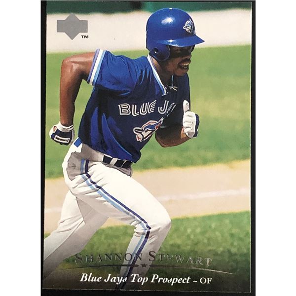 1995 UPPER DECK SHANNON STEWART ROOKIE CARD