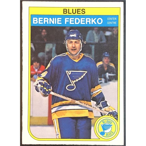 1982-83 O-PEE-CHEE BERNIE FEDERKO (HOF)