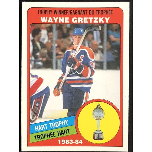 1984-85 O-PEE-CHEE WAYNE GRETZKY (HOF) AW