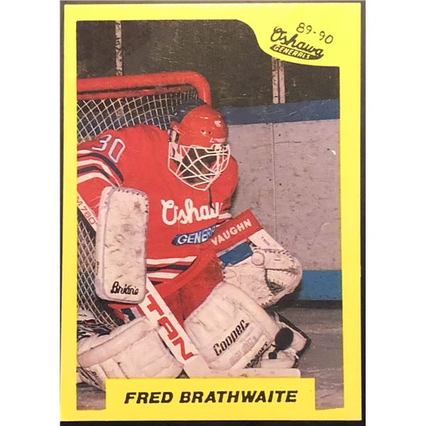 1989-90 FRED BRATHWAITE JUNIOR CARD