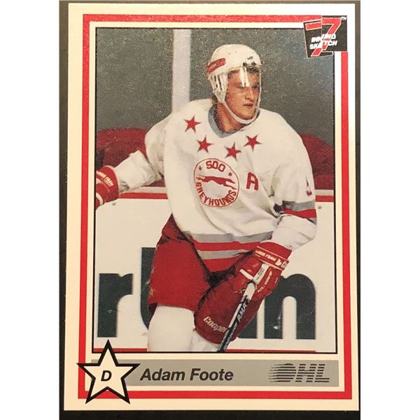 1990-91 ADAM FOOTE JUNIOR CARD