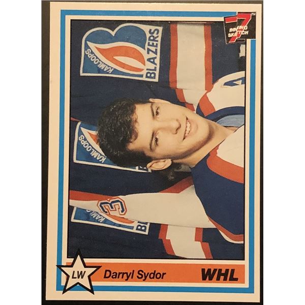 1990-91 DARRYL SYDOR JUNIOR CARD