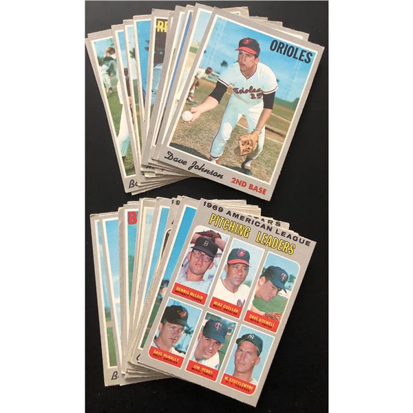 1970 O-PEE-CHEE BASEBALL COLLECTION - 25 CARDS