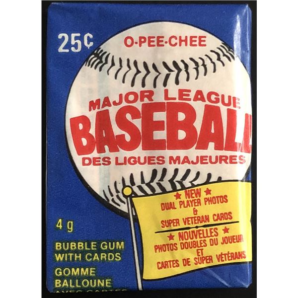 1983 O-PEE-CHEE BASEBALL WAX PACK