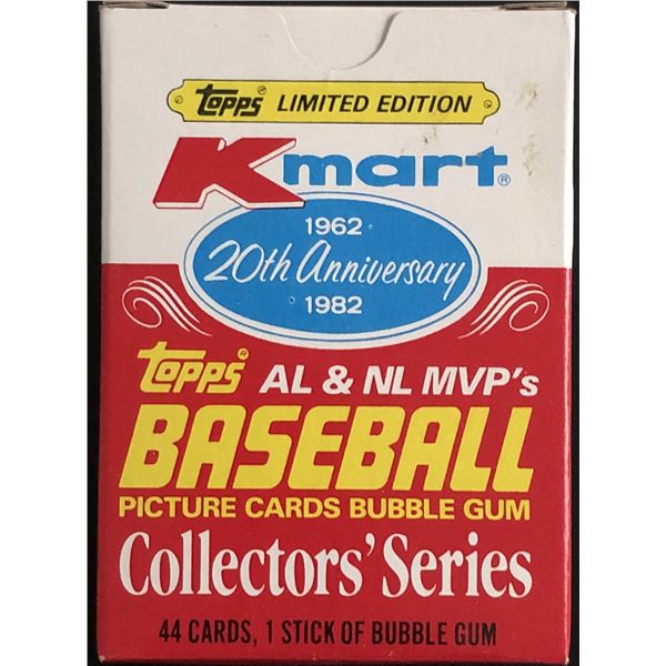 1982 TOPPS BASEBALL K-MART BOX SET
