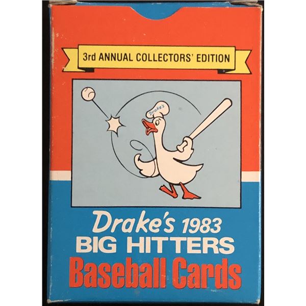 1983 TOPPS DRAKE'S BAKERIES BIG HITTERS BOX SET
