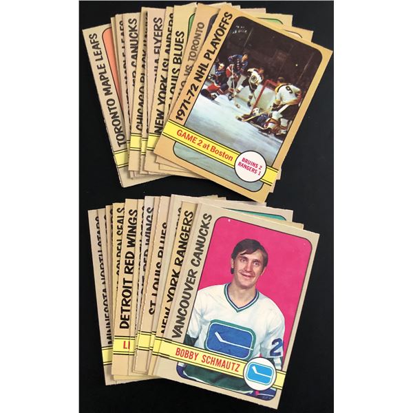 1972-73 O-PEE-CHEE NHL COLLECTION - 25 CARDS