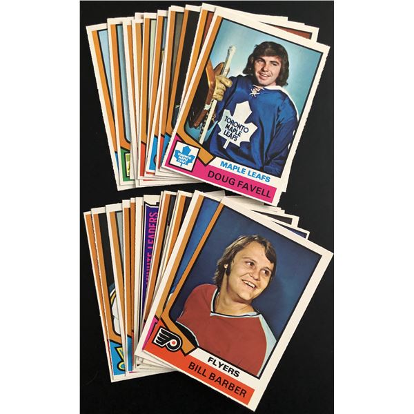 1974-75 O-PEE-CHEE NHL COLLECTION - 25 CARDS
