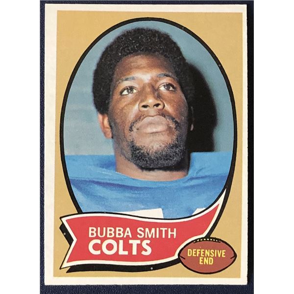 1970 TOPPS BUBBA SMITH ROOKIE CARD