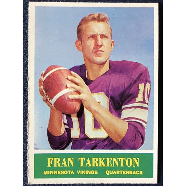1964 PHILADELPHIA CHEWING GUM FRAN TARKENTON (HOF)