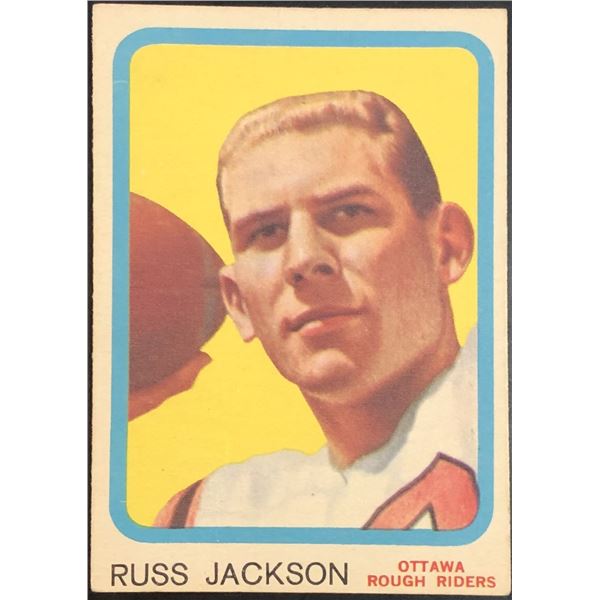 1963 TOPPS RUSS JACKSON (HOF)