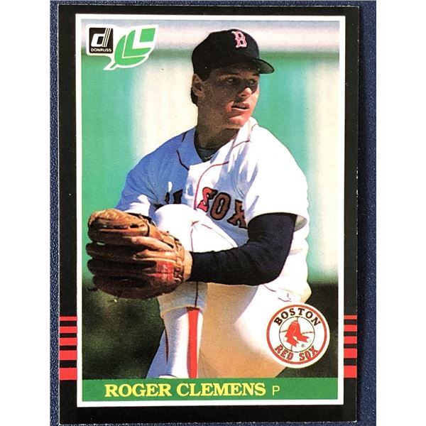 1985 LEAF ROGER CLEMENS ROOKIE CARD
