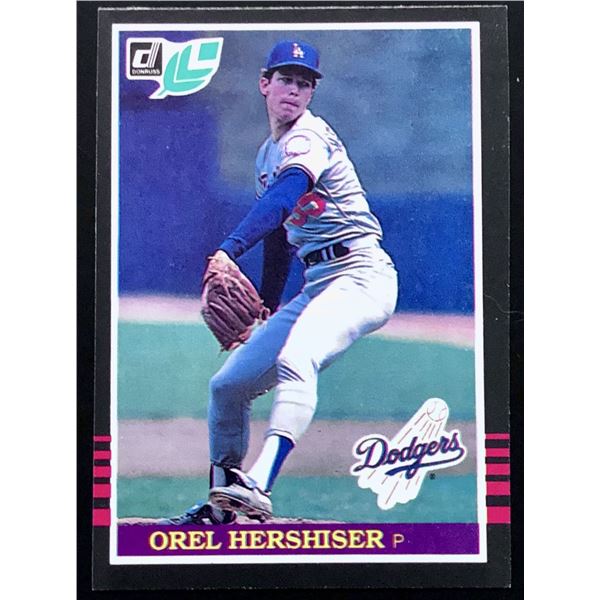 1985 LEAF OREL HERSHISER (HOF)