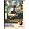 Image 1 : 1973 O-PEE-CHEE THURMAN MUNSON