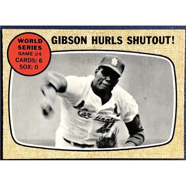1968 O-PEE-CHEE BOB GIBSON (HOF)