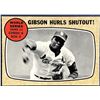 Image 1 : 1968 O-PEE-CHEE BOB GIBSON (HOF)