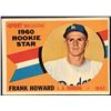 Image 1 : 1960 TOPPS FRANK HOWARD ROOKIE CARD