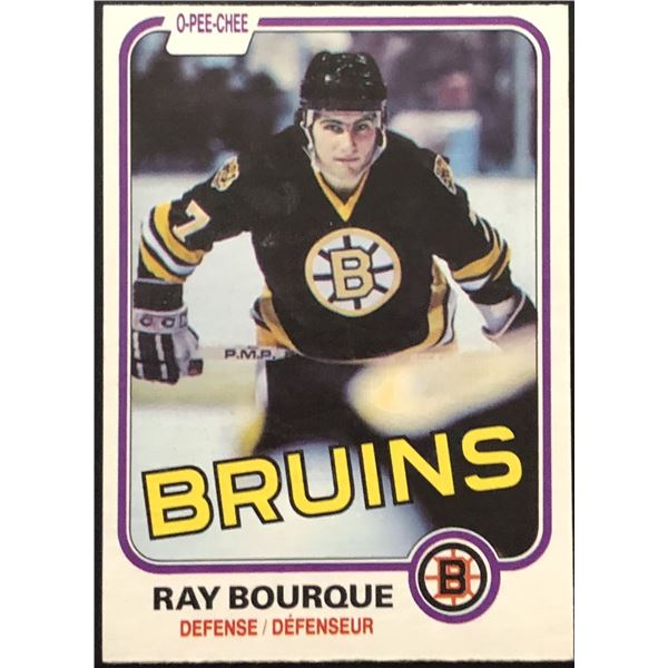 1981-82 O-PEE-CHEE RAY BOURQUE (HOF)
