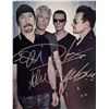 Image 1 : U2 band signed photo